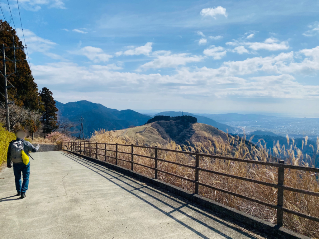 大野山から相模湾を望む風景
