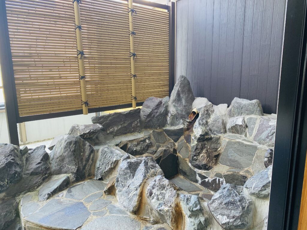 ユングパルナスの客室露天風呂