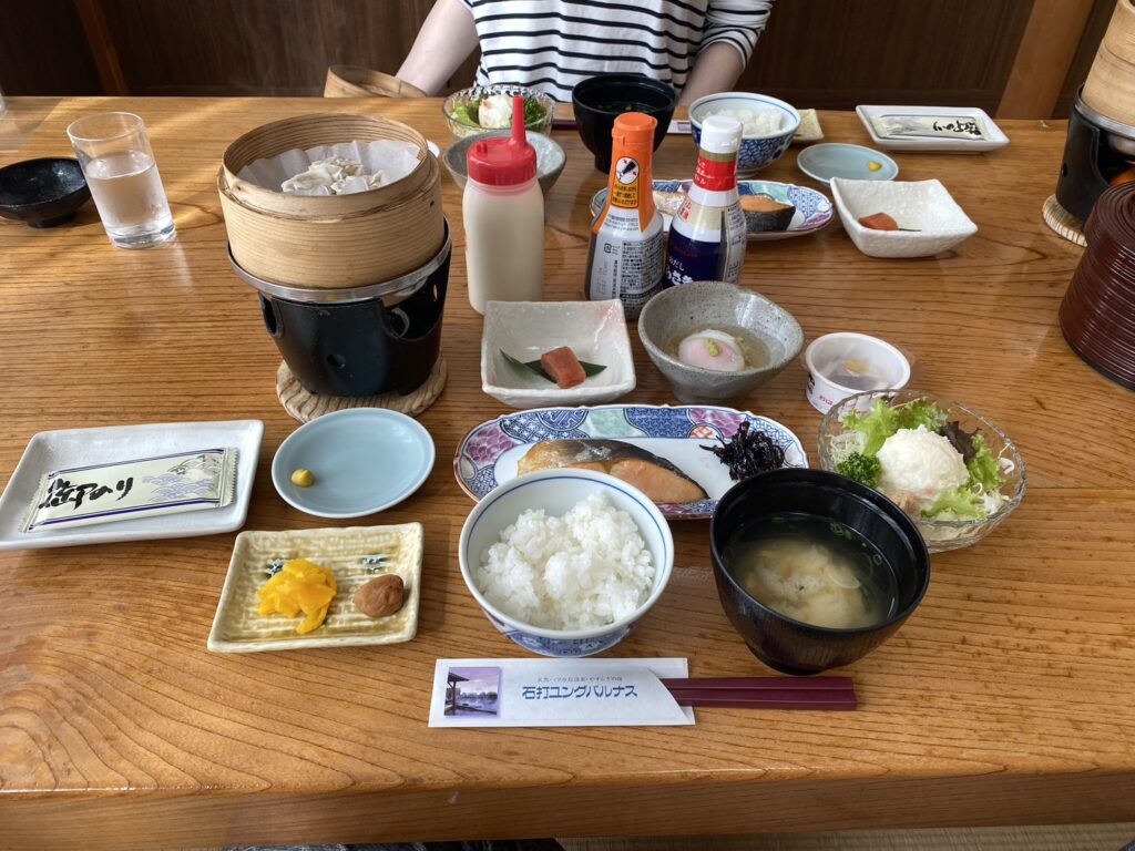 ユングパルナスの朝食の様子