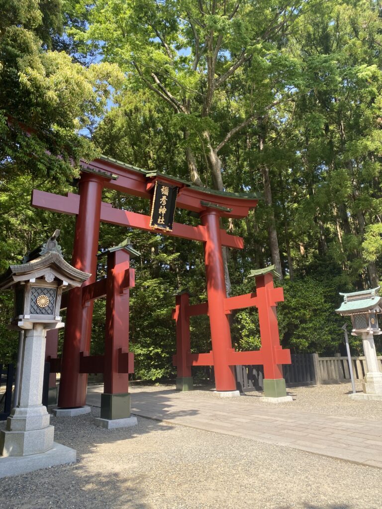 弥彦神社の鳥居