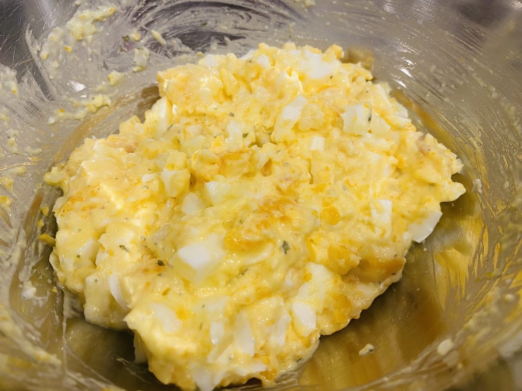 レモンタルタルの出来上がり