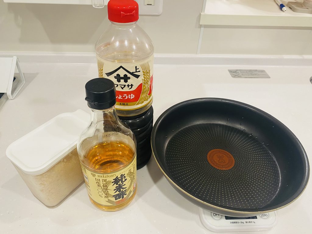 志麻さんレシピ「チキン南蛮レモンタルタル」の材料一例