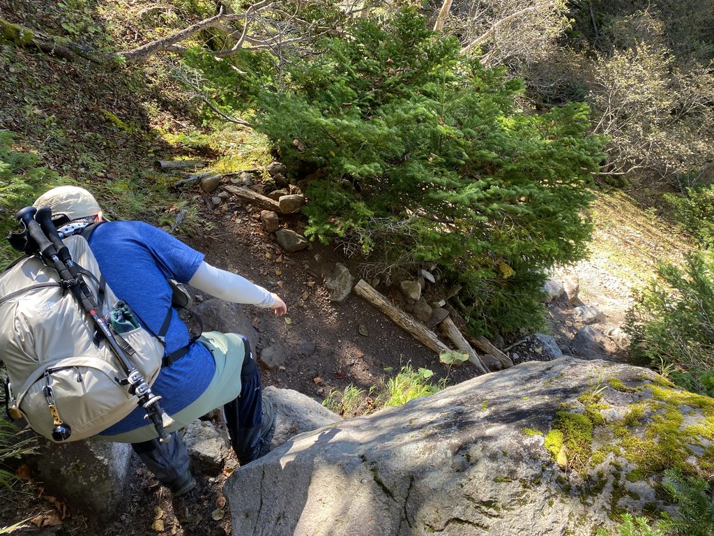 日光白根山山頂への登山ルート
