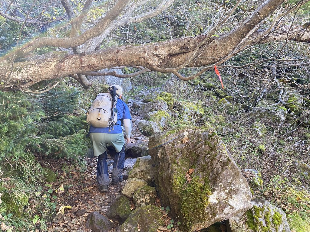 日光白根山山頂への登山ルート